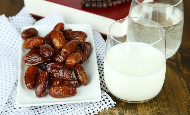 التمر والحليب