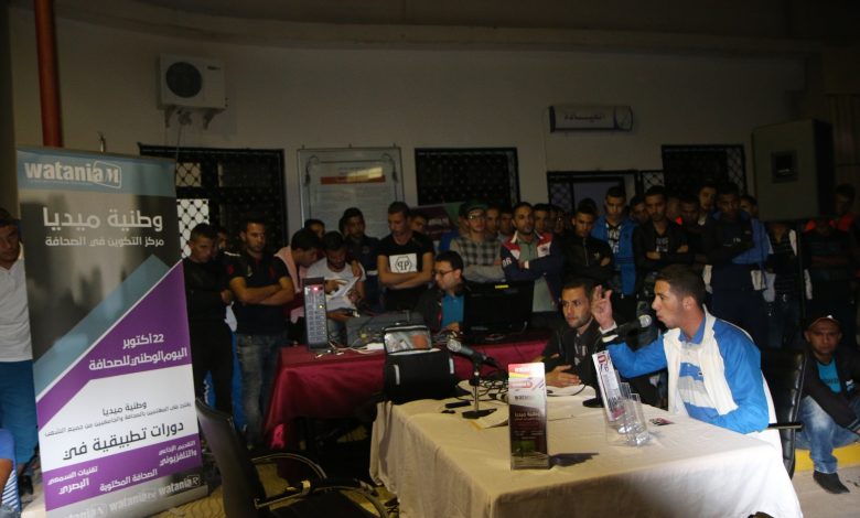 مسابقة أحسن مذيع لمركز وطنية بالإقامة الجامعية3