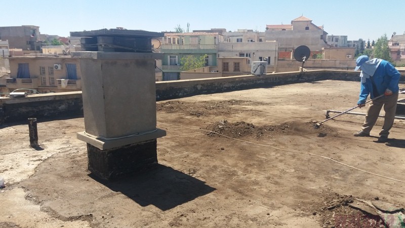 إنطلاق عملية ترميم أسطح العمارات عبر تراب الولاية