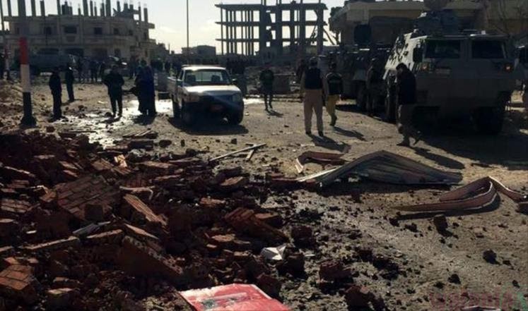 مقتل 23 جندي من الجيش المصري في هجوم ارهابي شمال سيناء