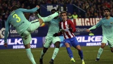 اتلتيكو مدريد يوقف مسيرة انتصارات برشلونة