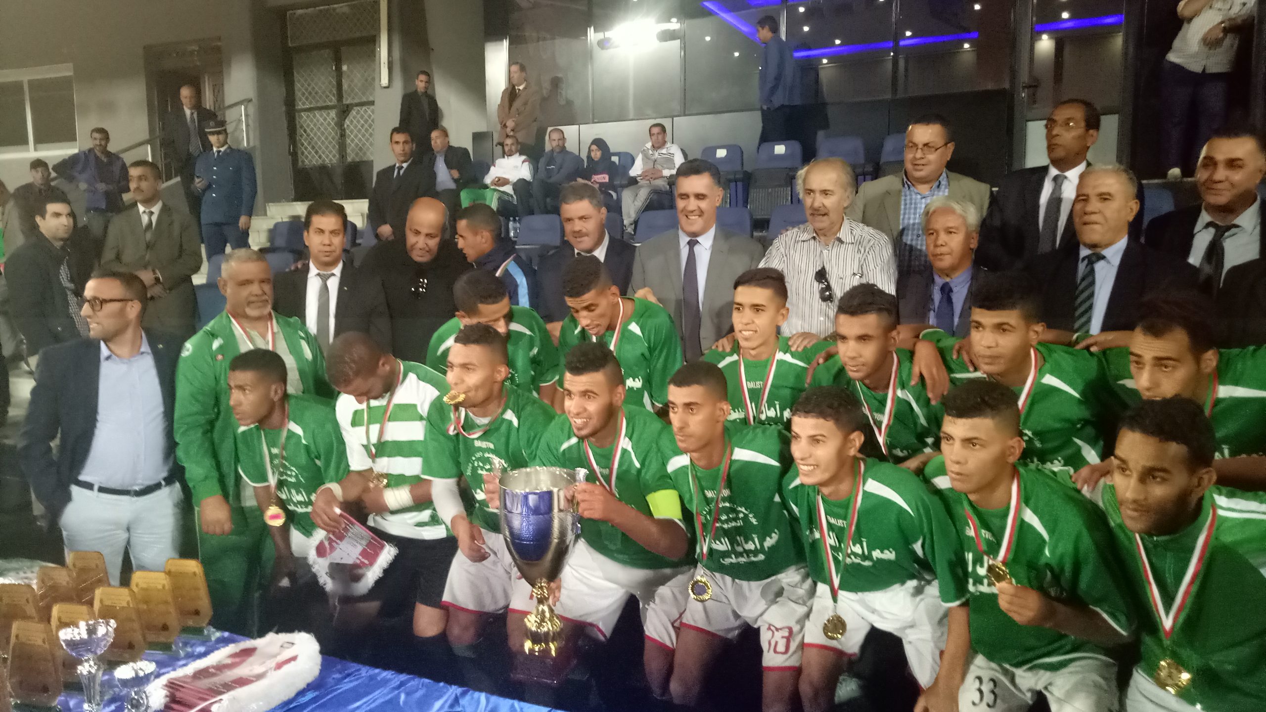 فريق غرداية يتوج بكأس الجزائر ما بيم الأحياء
