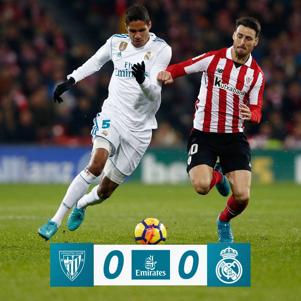ريال مدريد يضيع الفوز في بيلباو