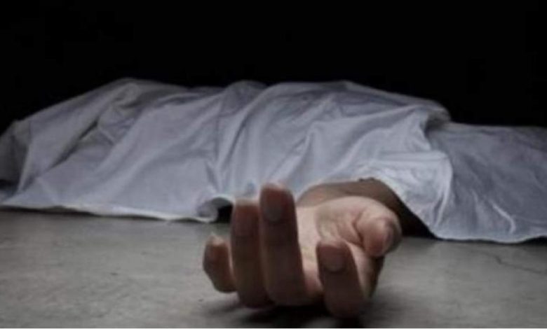 العثور على جثة شخص