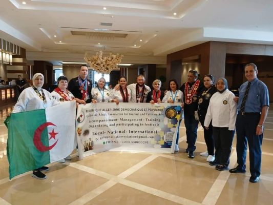 الوفد الجزائري المشارك